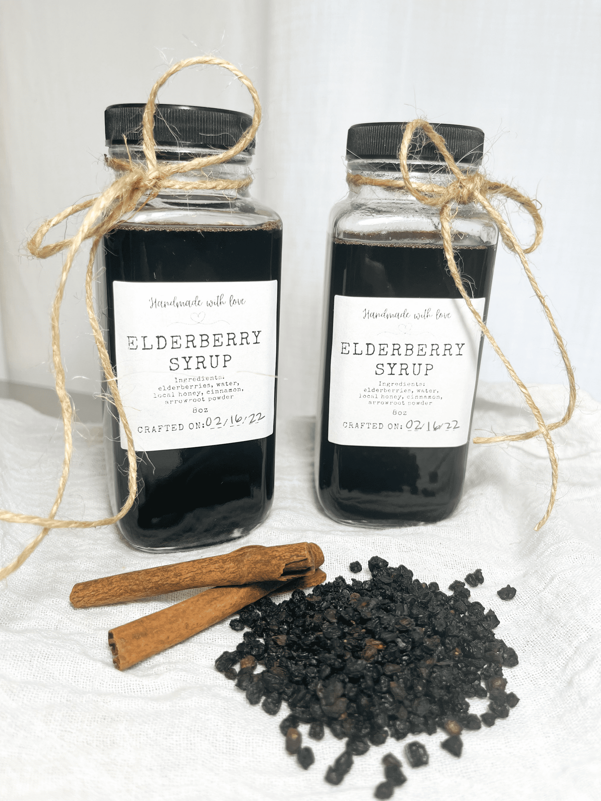 How to Make Thick Homemade Elderberry Syrup