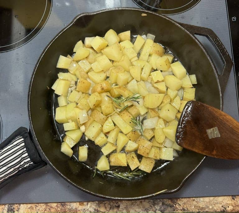 Crispy Tallow Fried Rosemary Potatoes