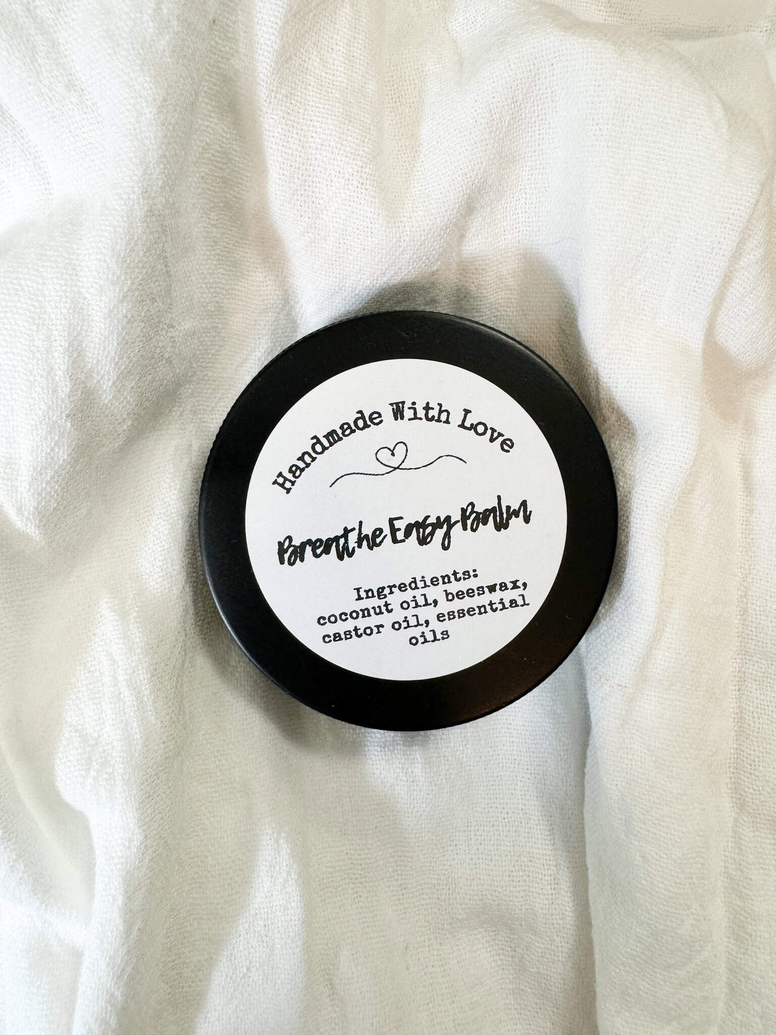 homemade vapor rub in a small tin