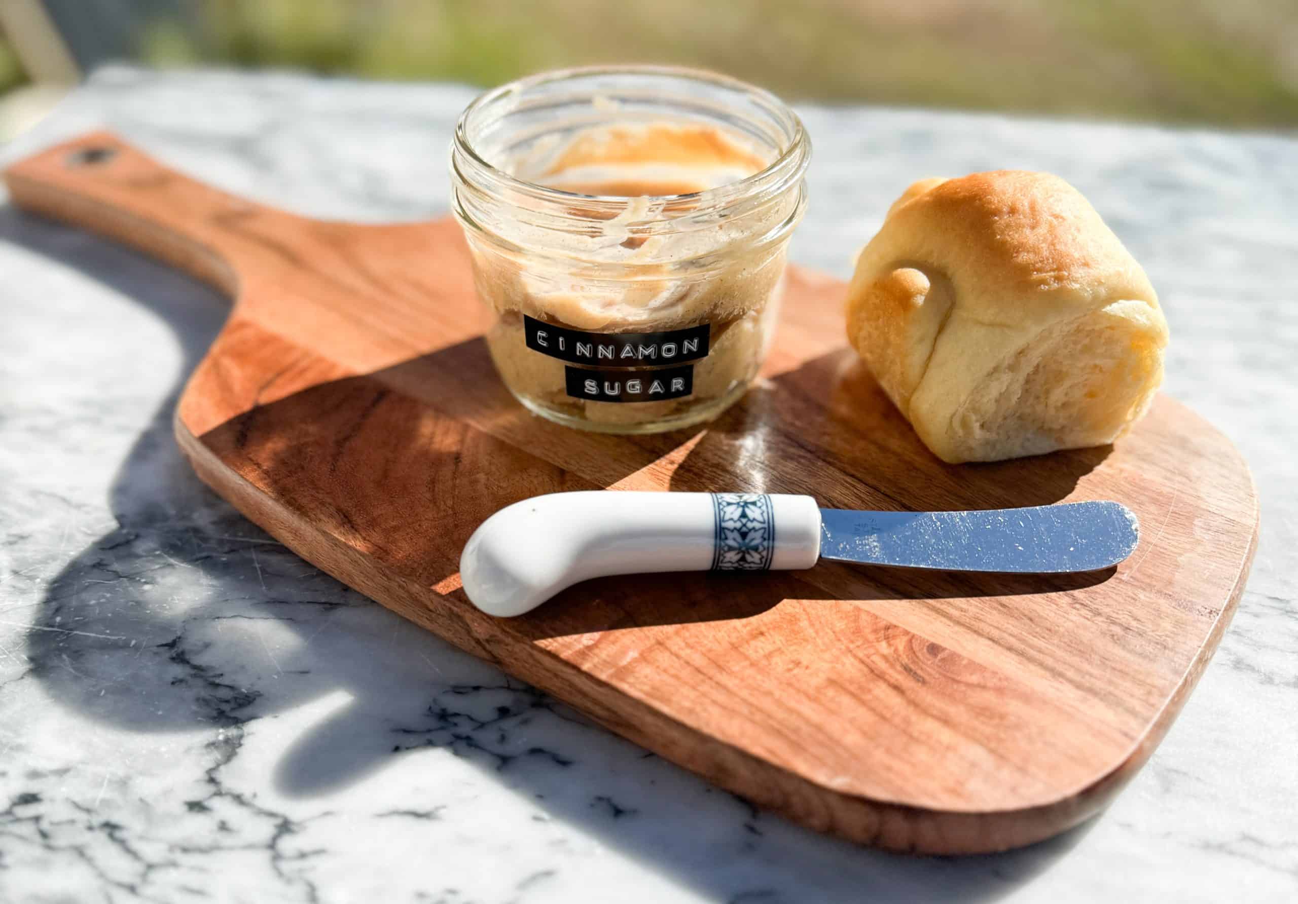 Homemade Cinnamon Sugar Butter
