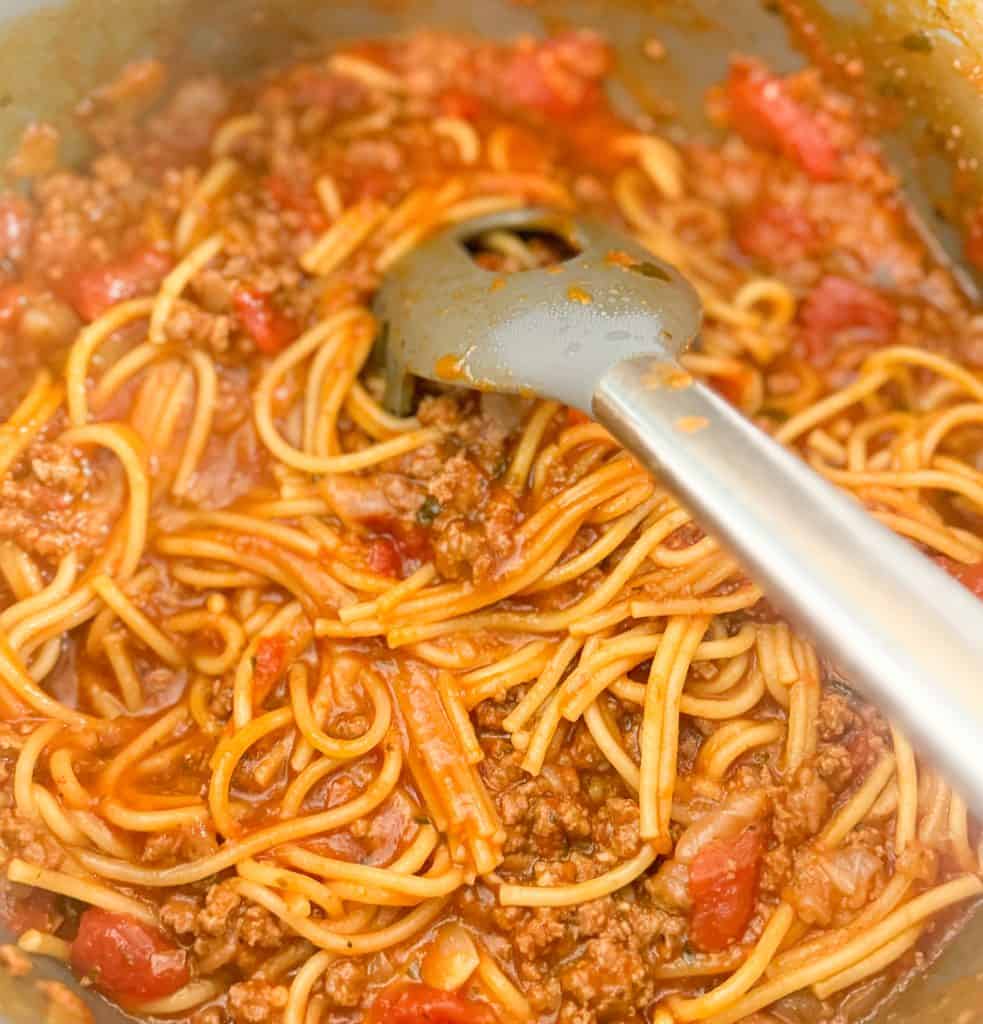 Instant Pot Spaghetti