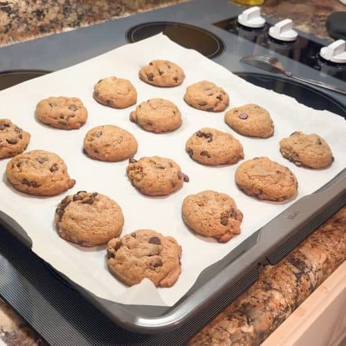 Brown Butter Banana Chocolate Chip Cookies